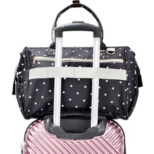 Lal Baby Baggage Bag Puantiye Omuz Askılı Anne Bebek Bakım Çantası