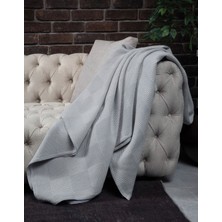 Sefaoğlu Tekstil Tek Kişilik Pike - Gri