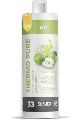 Nutripure Thermo Pure L-Carnitine 1500 Mg 1000 ml - Ekşi Elma Aromalı