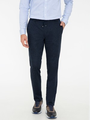 Cacharel Lacivert Ex. Slim Fit Pantolon