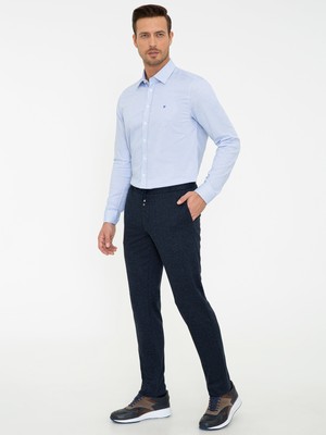 Cacharel Lacivert Ex. Slim Fit Pantolon