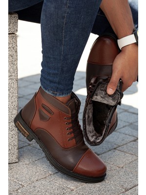 Daxtors D0401  Taban Dahil Komple Kürklü Kışlık Kar Botu