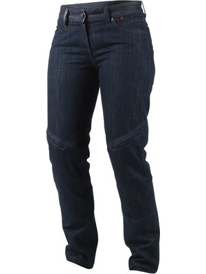 Dainese Queensville Reg. Lady Pantolon Aramid Denim Korumalı Kot