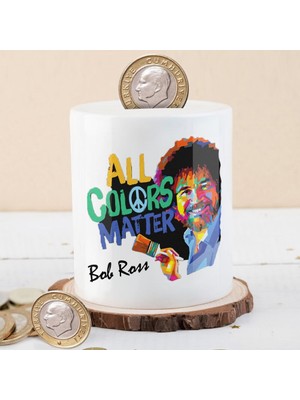 Asilmeydan Bob Ross All Colors Matter Para Birikim Kumbarası -74218