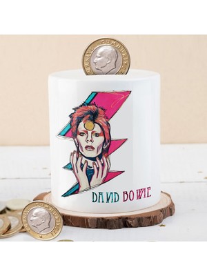 Asilmeydan Çizimsel Sanatçı David Bowie Para Birikim Kumbarası -74012