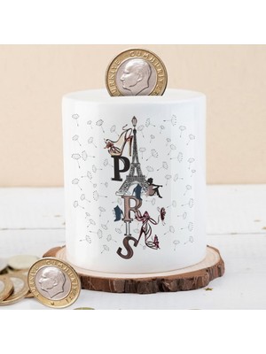 Asilmeydan Paris Moda Şehri Para Birikim Kumbarası -1215-535