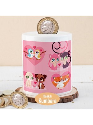 Asilmeydan Romantik Sevimli Çiftler Para Birikim KUMBARASI-2147751683