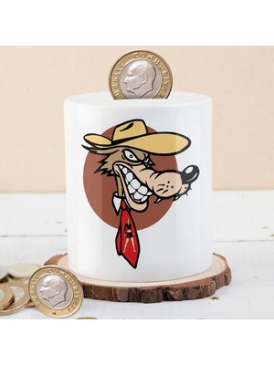 Asilmeydan Kötü Tilki Lobo Karakteri Para Birikim Kumbarası-Lobo