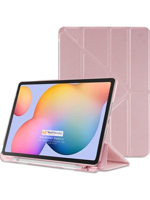 Nezih Case Samsung Galaxy Tab S6 Lite P610/P620 Uyumlu kalem bolmeli kapakli silikon kilif