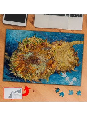 Asilmeydan Ayçiçekleri, Van Gogh 240 Parça Puzzle Yapboz TABLO-229743