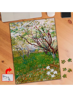 Asilmeydan Çiçekli Bahçe, Van Gogh 240 Parça Puzzle Yapboz TABLO-1948