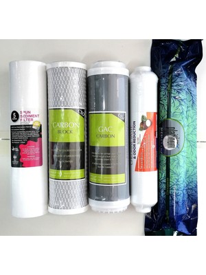 Aqualine ihlas aqua Su Arıtma Filtre Seti 5'li  set platinyum Membran bütün açık kasa servis destekli