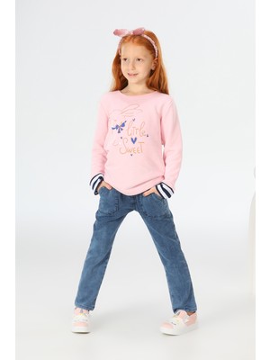 Zenokido Little Sweet Sweatshirt+Jeans Takım