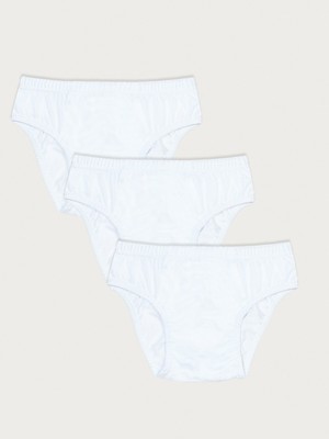 Natuline 2501 Organik Pamuk Erkek Çocuk Slip Külot 3'lü Paket