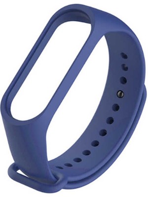 noktaks - Xiaomi Mi Band 2 - Kordon Silikon Kordon - Lacivert - T5644