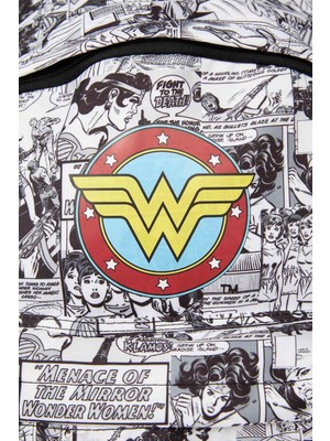 DeFacto Kadın Wonder Woman Lisanslı Sırt Çantası V0963Azns
