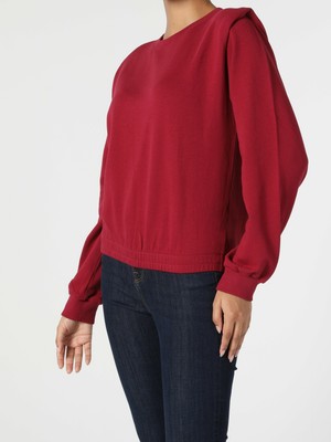 Colin's Bordo Kadın Sweatshirt