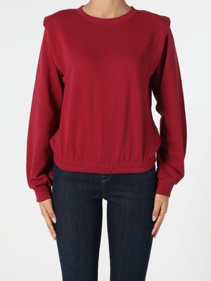 Colin's Bordo Kadın Sweatshirt