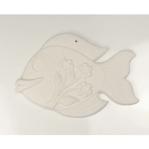 Balık 2 Seramik Bisküvi Boyanabilir Obje
