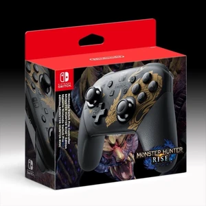 Switch Pro Controller Monster Hunter Rise Edition