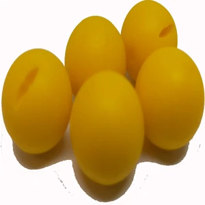 Sazan Rig 14 mm Yüzen Silikon Sarı Top (14 Adet)