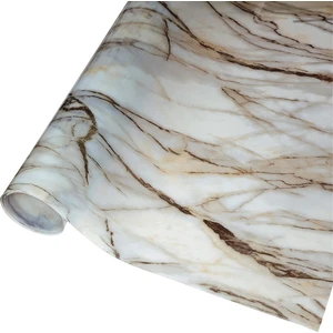 Mermer Desenli - Kalın Pvc 1,2 mm M-03 Masa Örtüsü
