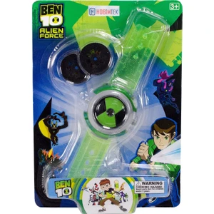 BEN10 Benten Omnitrix 16 Resim Gösteren Projektör Oyuncak Saat