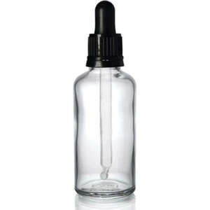 Güvenç Ambalaj 50ML Şeffaf Dropper Damlalıklı 10'lu Paket
