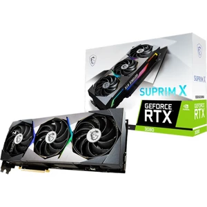 VGA GEFORCE RTX 3080 SUPRIM X 10G LHR RTX3080 10GB GDDR6X 320B DX12 PCIE 4.0 X16 (3XDP 1XHDMI)