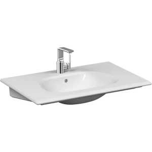 Vitra Frame 5708B403-0001 Etajerli Lavabo, 80 Cm, Beyaz