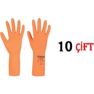 Kimyasal Nitril Eldiven Starline Stl-55 (10-10,5 Numara) x 10 Adet