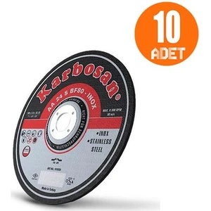 115X1.0X22 Inox Thinline Kesici 10 Adet