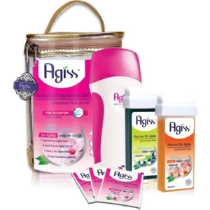 s Easyso Çantalı Set Ağda Makinası + Isıtıcı + Roll-On + 2m Bez ve Mendil