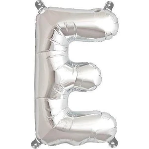 Parti Adresi Harf Folyo Balon E Harfi Gümüş Renk 100 cm - 40"