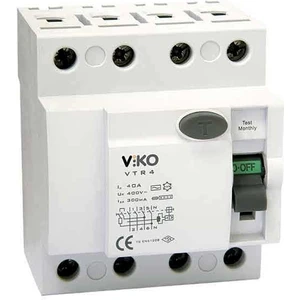 VTR4-4030 Kaçak Akım Rölesi 40A 30 mA 4p