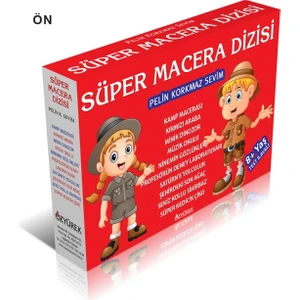 Süper Macera Dizisi (Renkli&resimli-10 Kitap- 8 Yaş ve Üzeri) - Pelin Korkmaz Sevim