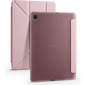 Nezih Case Samsung Galaxy Tab A7 T500 Uyumlu Tri Folding Kapaklı Kalem Bölmeli Standlı Kılıf