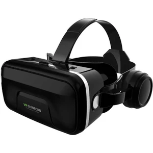 Vr Shınecon G04EA Kulaklıklı 3D Sanal Gerçeklik Gözlüğü Siyah