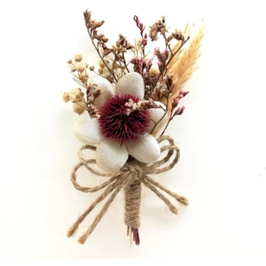 Lora Davet Damat ve Arkadaşları Için Yaka Çiçeği - Çok Renkli 64641