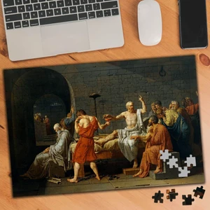 Sokratesin Ölümü -Sanat Eseri 240 Parça Puzzle YAPBOZ-75126