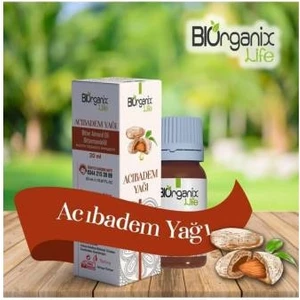 Biorganix Life Acı Badem Yağı 20 ml