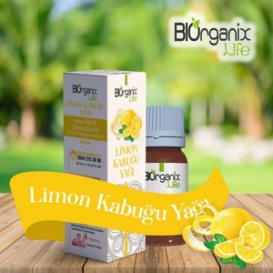 Biorganix Life Limon Kabuğu Yağı 20 ml