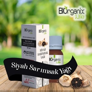 Biorganix Life Siyah Sarımsak Yağı 20 ml