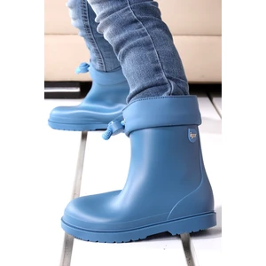 W10257 Bimbi Euri Kız/erkek Çocuk Su Geçirmez Yağmur Kar Çizmesi Mavi