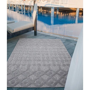 Silva Gri Halı Yıkanabilir Halı Balkon Halısı Oturma Odası Koridor Yatak Odası Halısı 58388A