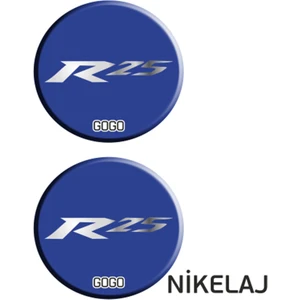 Yamaha Uyumlu R25 Uyumlu Koruma Takoz 1 (4x4) İkili Damla Etiket