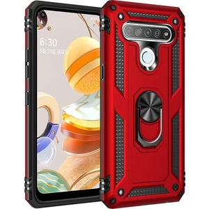 Shin-Wo Telefon Kılıfı - Halka Tutuculu LG K61 Kılıf İçin (Yurt Dışından)