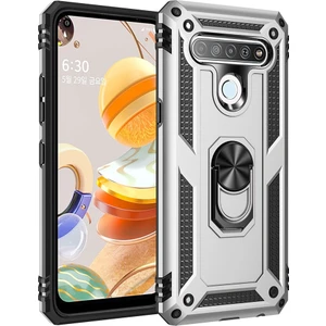 Shin-Wo Telefon Kılıfı - Halka Tutuculu LG K61 Kılıf İçin (Yurt Dışından)