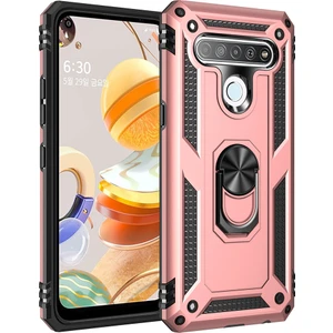 Shin-Wo Telefon Kılıfı - Halka Tutuculu LG K61 Kılıf İçin (Yurt Dışından)