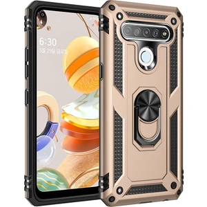 Shin-Wo Telefon Kılıfı - Halka Tutuculu LG K61 Kılıf İçin (Yurt Dışından)
